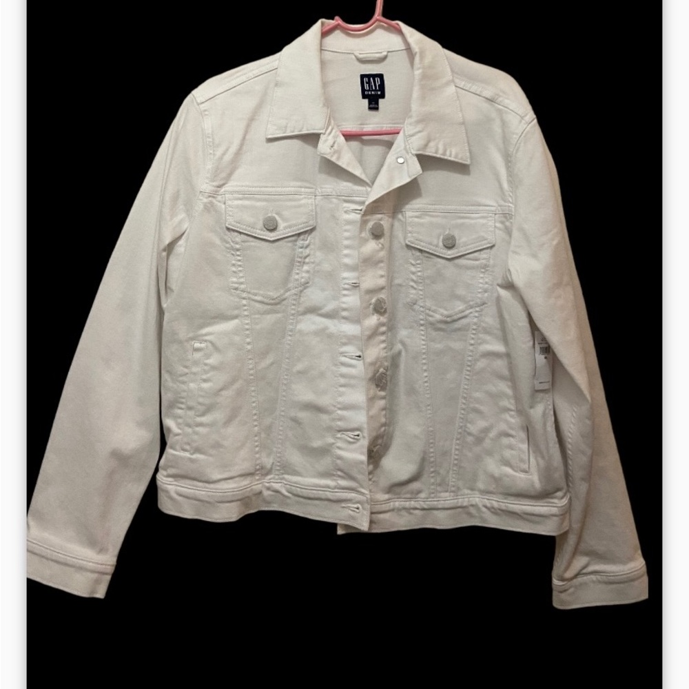 GAP Factory Cream Jean Jacket